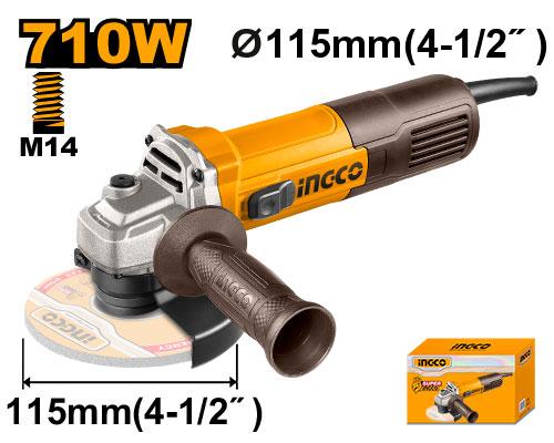 INGCO MEULEUSE 115MM 710W [AG7118]