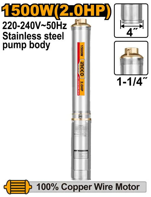 INGCO POMPE DE PUITS 1500W [DWP15001]