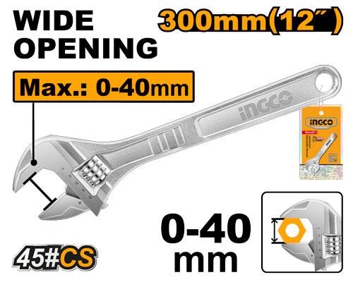 INGCO CLE A MOLETTE 300MM [HADW131122]