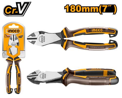 INGCO PINCE COUPE DIAGONALE HEAVY DUTY 180MM [HHDCP28188]