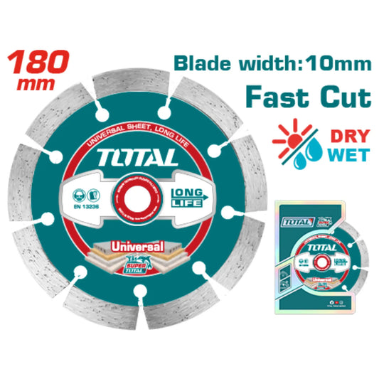 DISQUE DIAMANT SEC 180 TOTAL [TAC2111803]