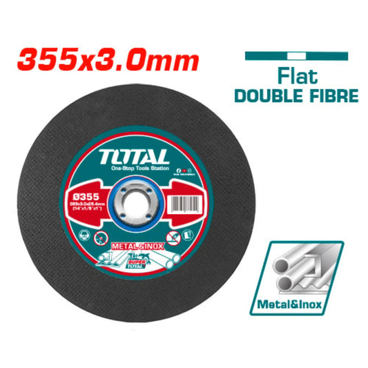 DISQUE A METAUX ABRASIF 355MM (14)X3.0MM (1/8)X25.4MM (1) TOTAL [TAC2213551]