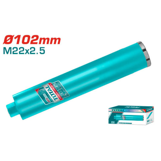 CAROTTES DE FORAGE DIAMOND M22X2.5 (102MM) TOTAL [TAC2811021]