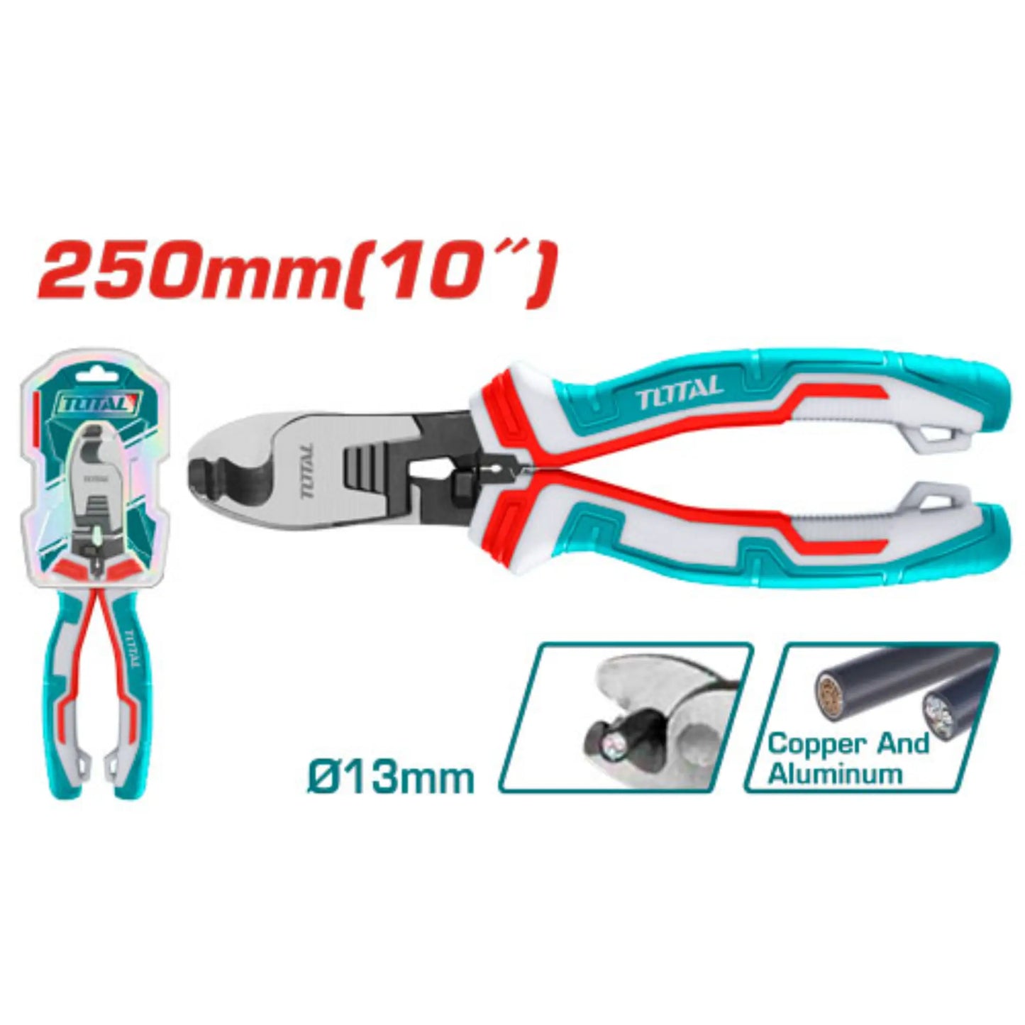 COUPE CABLE TAILLE 10 / 250 MM TOTAL [THT115101]