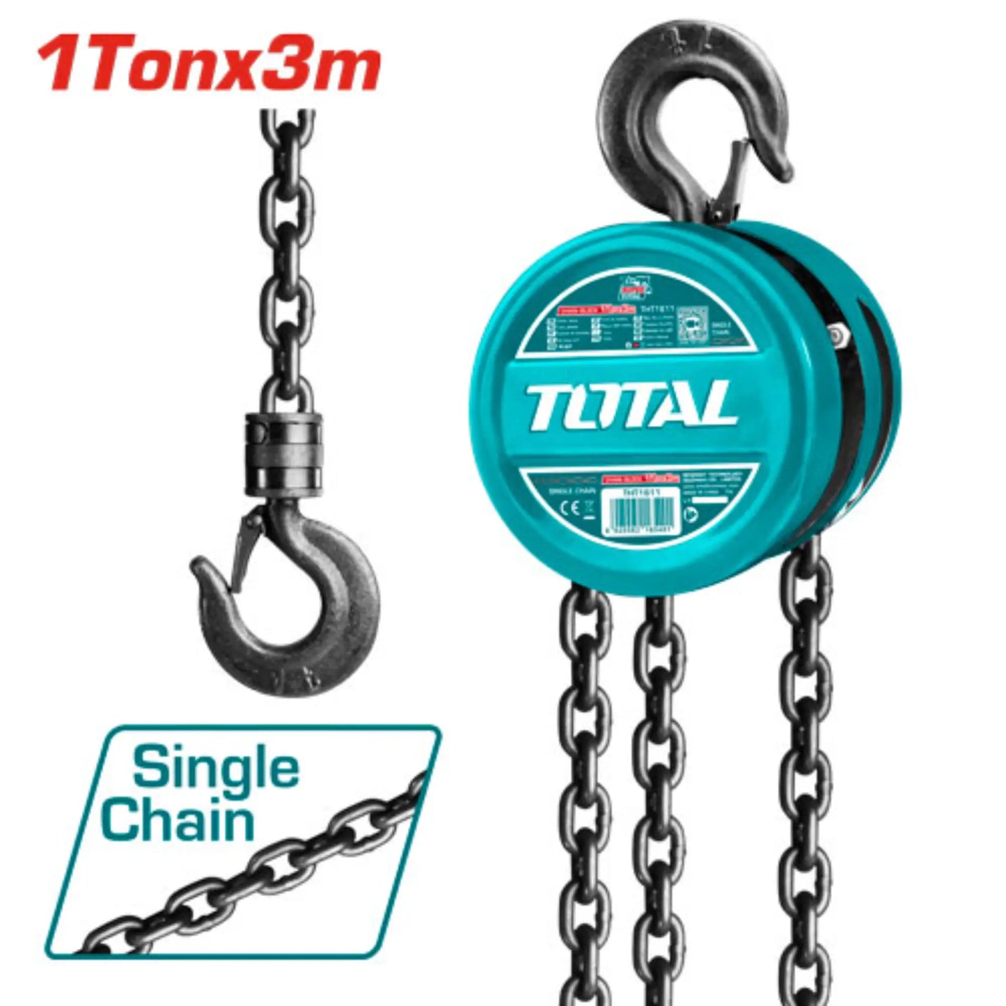 BLOC DE CHAINE 1 TON TOTAL [THT1611]