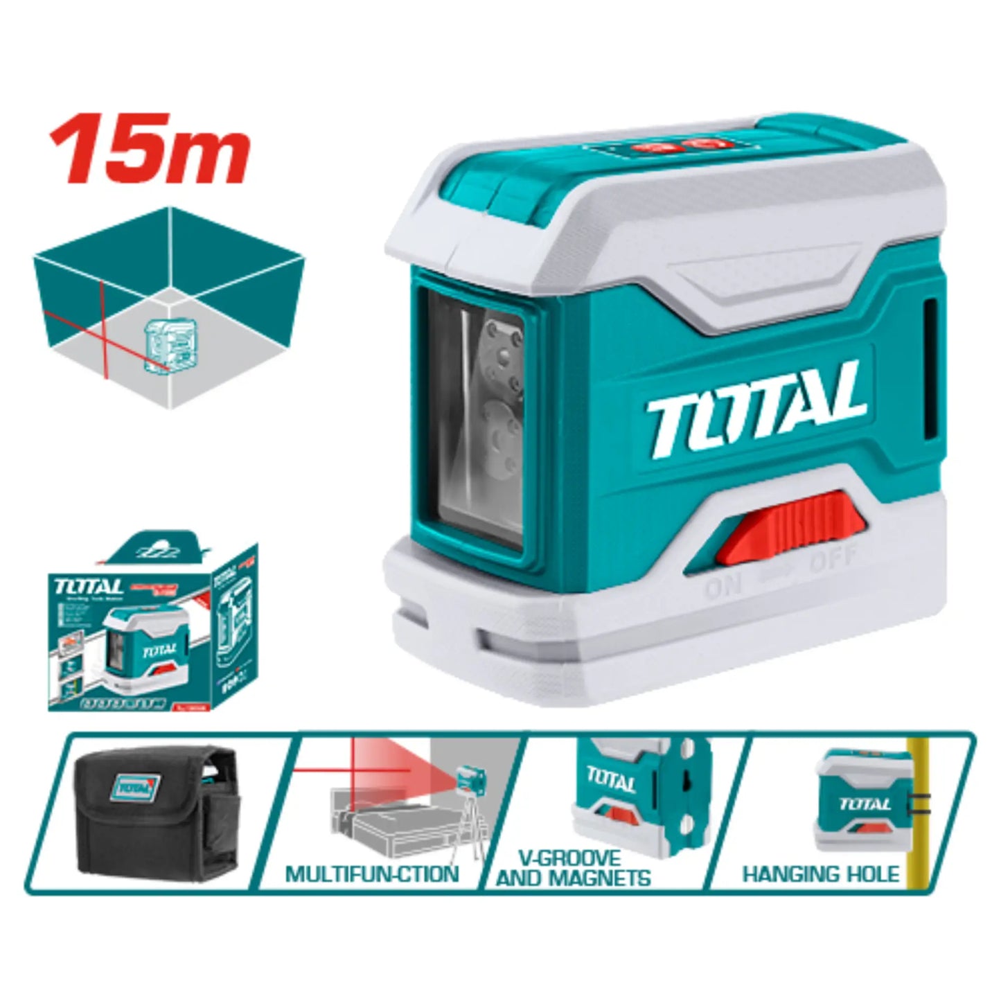 LASER DE LIGNE A NIVELLEMENT AUTOMATIQUE TOTAL [TLL156506]