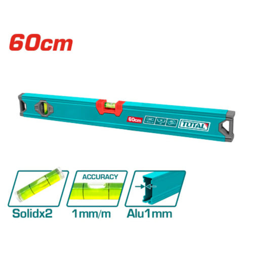 NIVEAU A BULLE 60CM TOTAL [TMT26036]