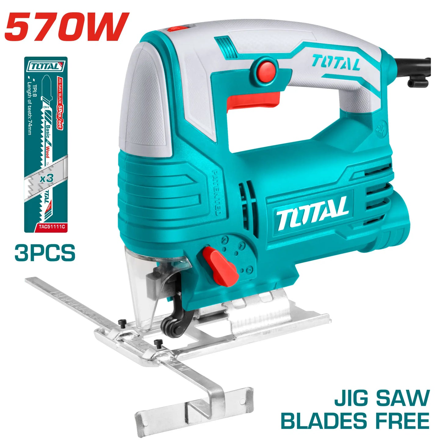 SCIE SAUTEUSE 570W TOTAL [TS206656]