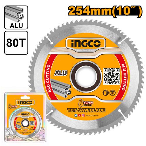 INGCO DISQUE ALU 254MM 80 DENTS [TSB325428]