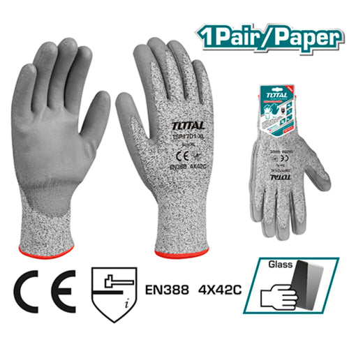 GANTS RESISTANTS AUX COUPURES TOTAL [TSP1701-XL]