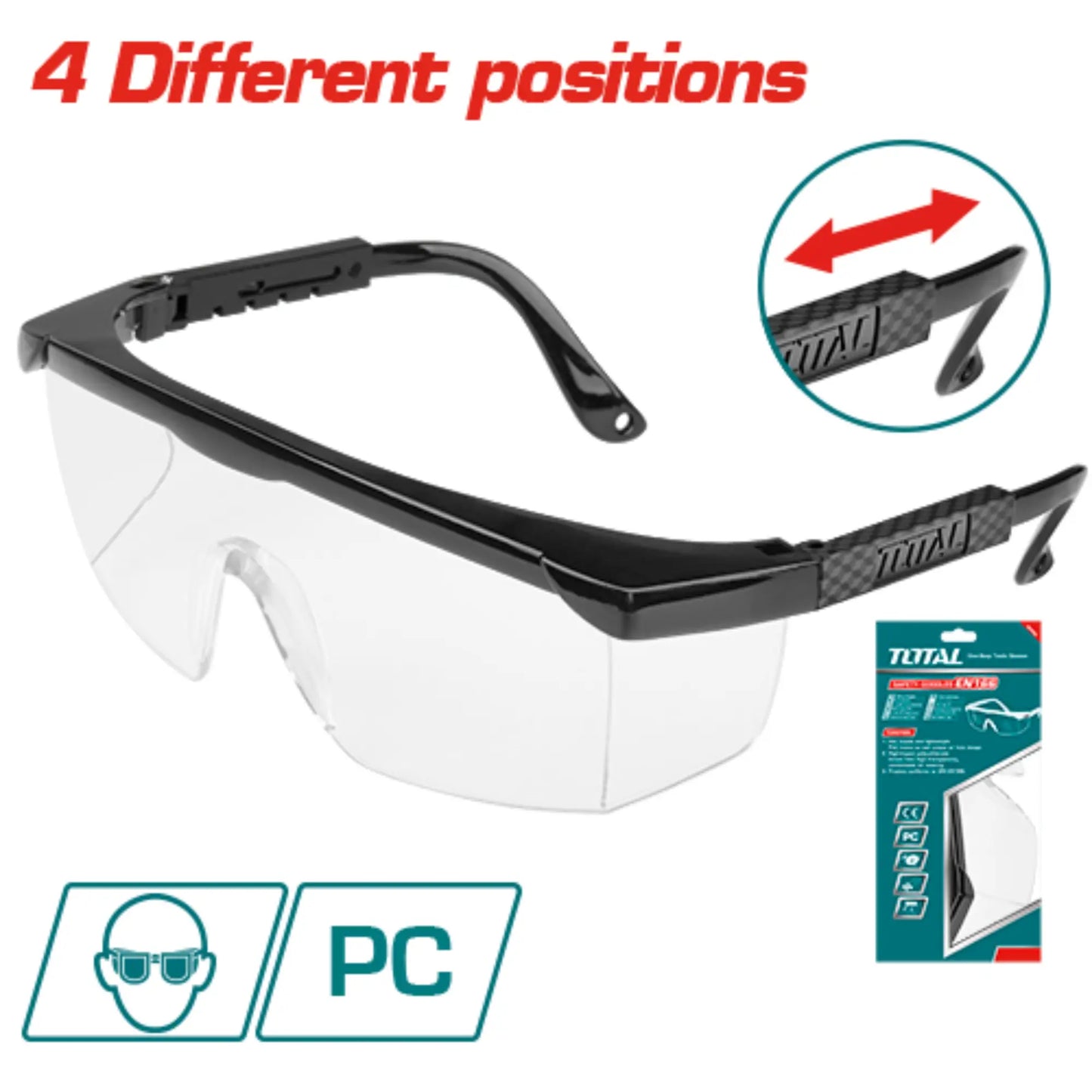 LUNETTES DE SECURITE TOTAL [TSP342]