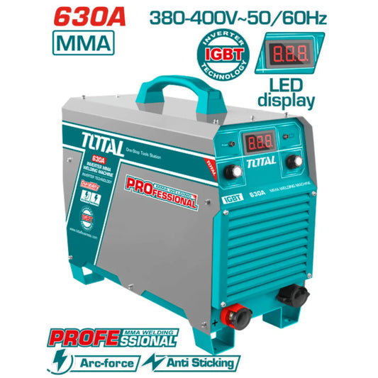 POSTE DE SOUDAGE MMA A ONDULEUR 630A TOTAL [TW26305]