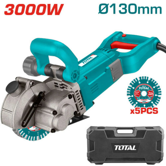 RAINUREUSE POUR MUR 3000W TOTAL [TWLC1301]