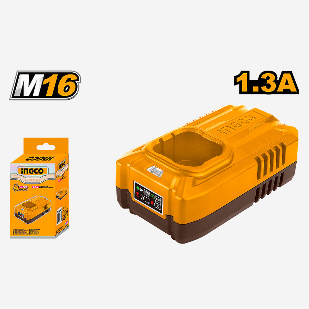 INGCO CHARGEUR DE BATTERIE 16V [FCLI1613]
