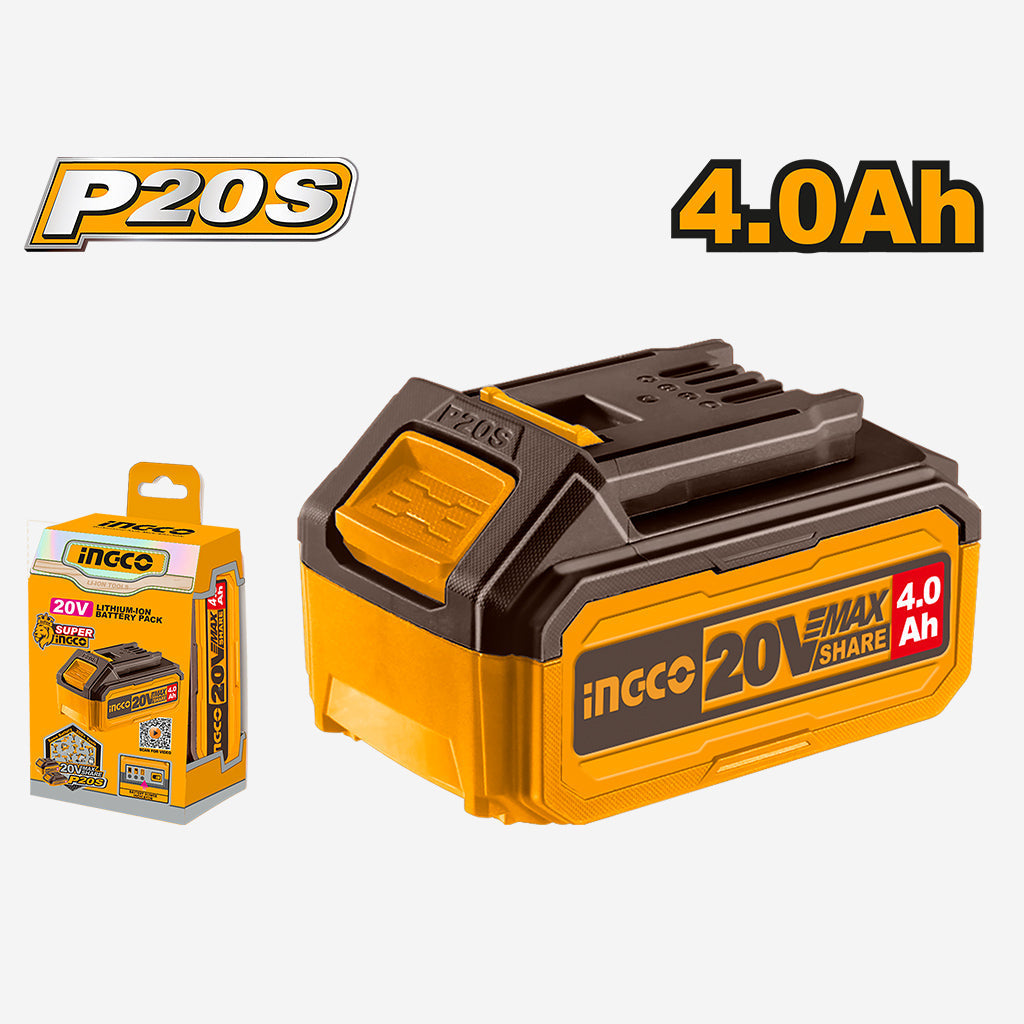 INGCO BATTERIE 20V 4,0A [FBLI2002]